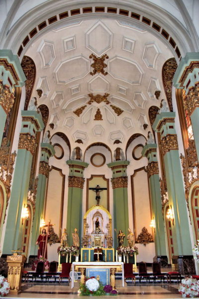 Nave of Santa María de Gracia Church in Cartagena, Spain - Encircle Photos