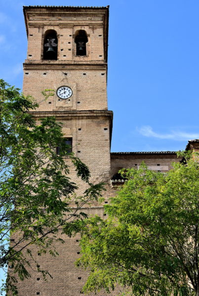 Bell Tower of Church of the Savior in Albaicín District of Granada, Spain - Encircle Photos