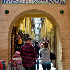 Alcaicería Arab Market in Granada, Spain - Encircle Photos