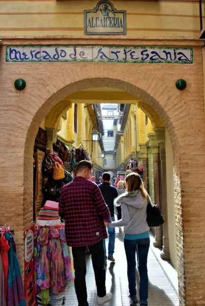 Alcaicería Arab Market in Granada, Spain - Encircle Photos