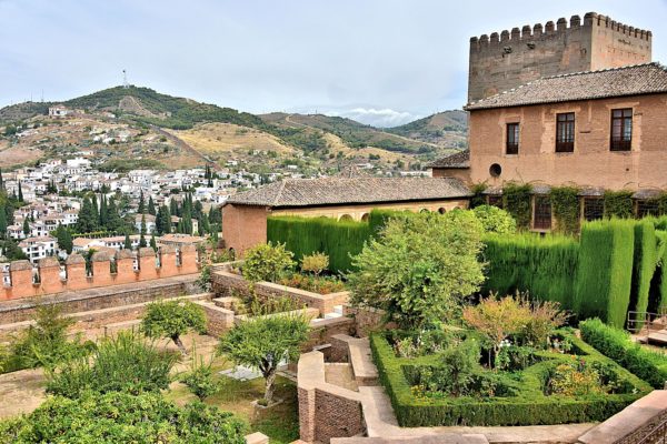 Patio de Machuca at Alhambra in Granada, Spain - Encircle Photos