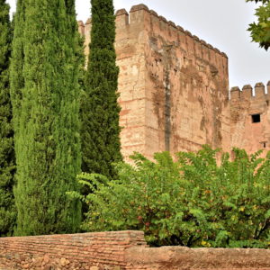 Plaza de los Aljibes at Alhambra in Granada, Spain - Encircle Photos