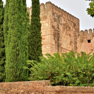 Plaza de los Aljibes at Alhambra in Granada, Spain - Encircle Photos