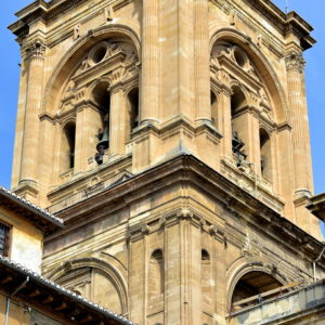 Bell Tower of Granada Cathedral in Granada, Spain - Encircle Photos