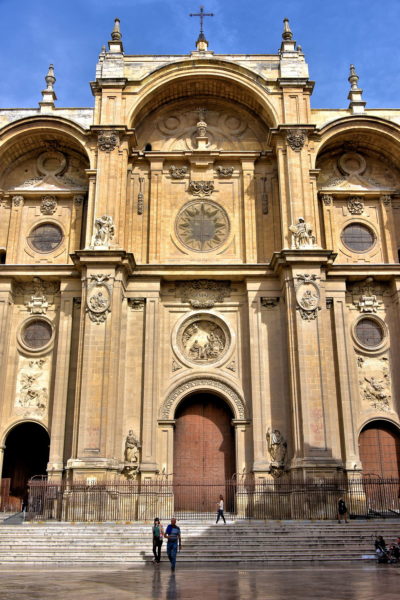 Main Façade of Granada Cathedral in Granada, Spain - Encircle Photos