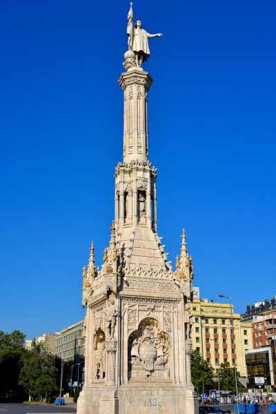 Christopher Columbus Monument in Madrid, Spain - Encircle Photos
