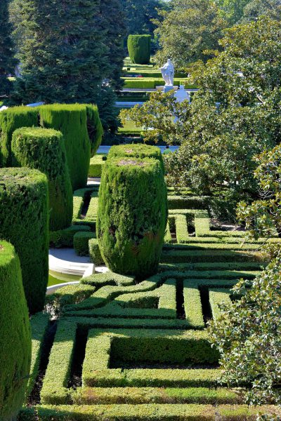 Sabatini Gardens at Royal Palace in Madrid, Spain - Encircle Photos