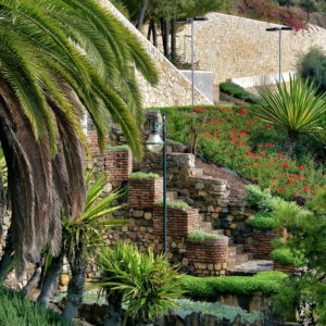 Puerta Oscura Gardens Below Alcazaba in Málaga, Spain - Encircle Photos