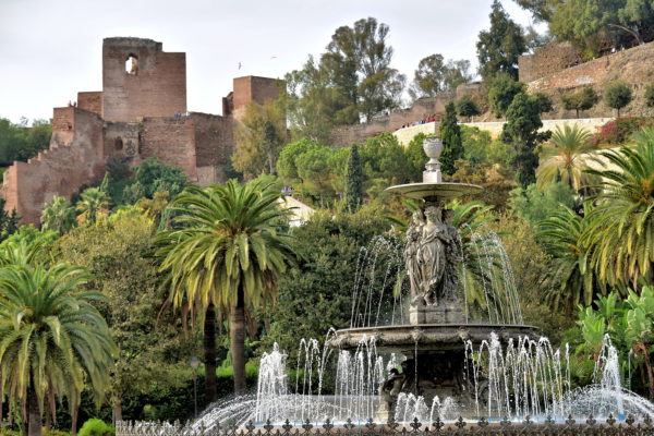 Fountain of the Three Graces in Málaga, Spain - Encircle Photos