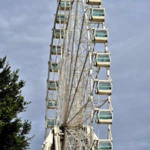 Ferris Wheel at Port in Málaga, Spain - Encircle Photos