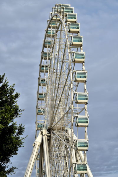 Ferris Wheel at Port in Málaga, Spain - Encircle Photos