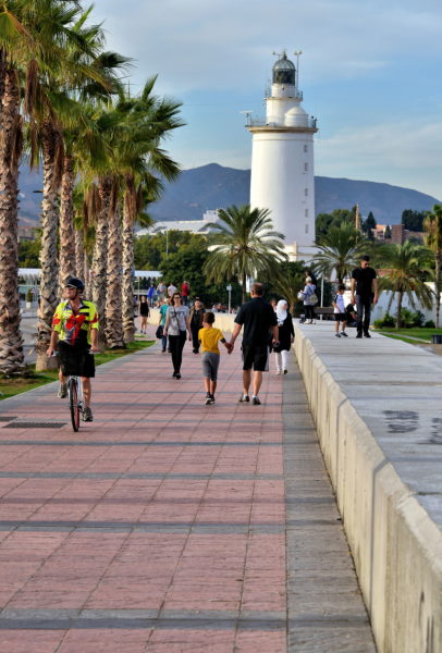 La Farola de Málaga at Port in Málaga, Spain - Encircle Photos