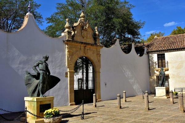 Matador Statues at Plaza de Toros in Ronda, Spain - Encircle Photos