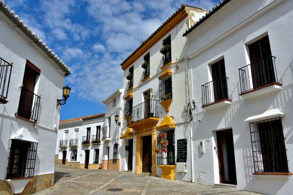 Typical Cobblestone Street in Ronda, Spain - Encircle Photos