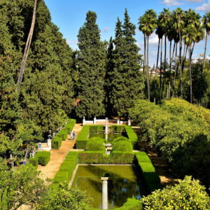 Gardens of Real Alcázar in Seville, Spain - Encircle Photos