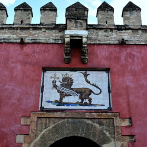 Lion’s Gate at Real Alcázar in Seville, Spain - Encircle Photos