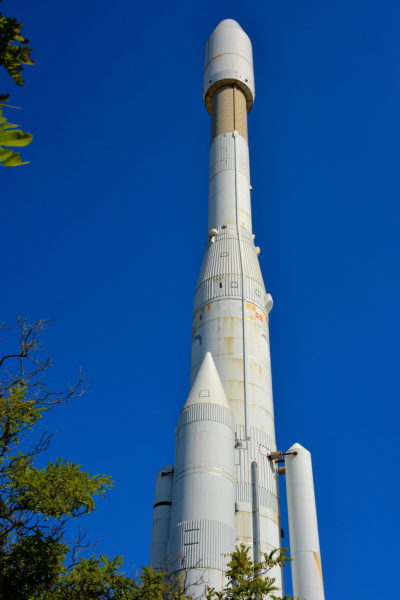 Arian Four Rocket on Cartuja Island in Seville, Spain - Encircle Photos