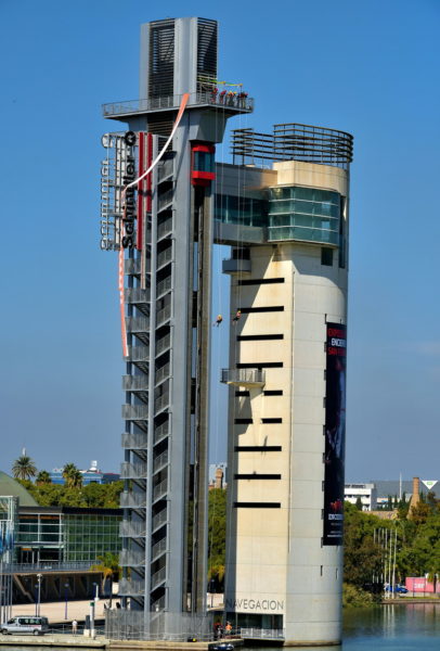 Mirador Tower on Cartuja Island in Seville, Spain - Encircle Photos