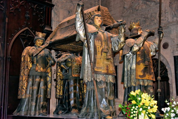 Columbus Tomb in Seville Cathedral in Seville, Spain - Encircle Photos