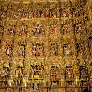 High Altar in Seville Cathedral in Seville, Spain - Encircle Photos
