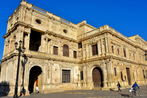 City Hall from Plaza de San Francisco in Seville, Spain - Encircle Photos