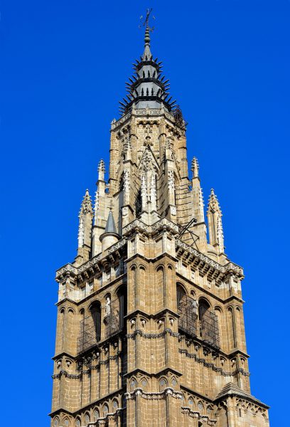 North Tower of Primate Cathedral of St. Mary in Toledo, Spain - Encircle Photos
