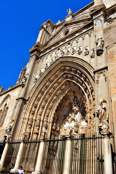 Portal of Lions Primate Cathedral of St. Mary in Toledo, Spain in Toledo, Spain - Encircle Photos