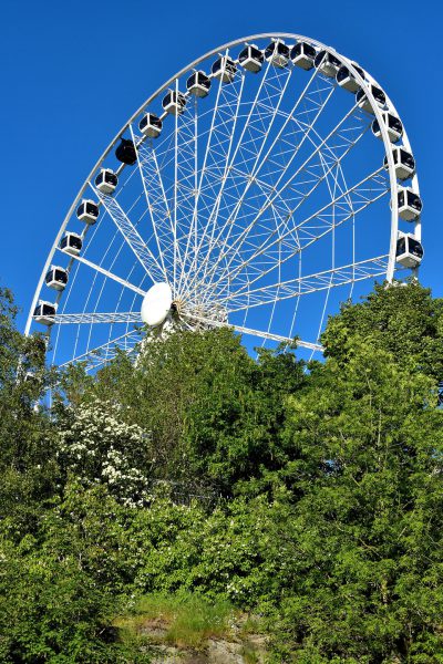 Liseberg Wheel at Liseberg Amusement Park in Gothenburg, Sweden - Encircle Photos