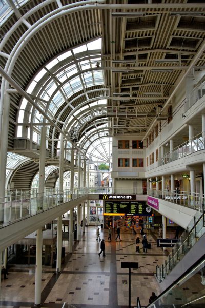 Inside Knutpunkten Terminal of Helsingborg, Sweden - Encircle Photos