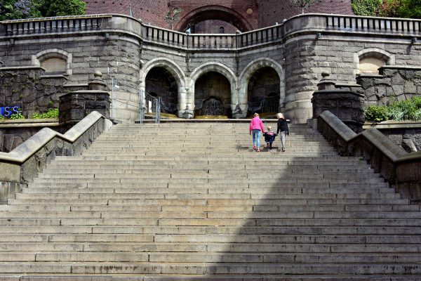 King Oscar II Terrace Stairs in Helsingborg, Sweden - Encircle Photos