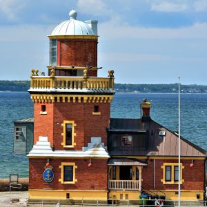 Lighthouse and Pilot Station in Helsingborg, Sweden - Encircle Photos