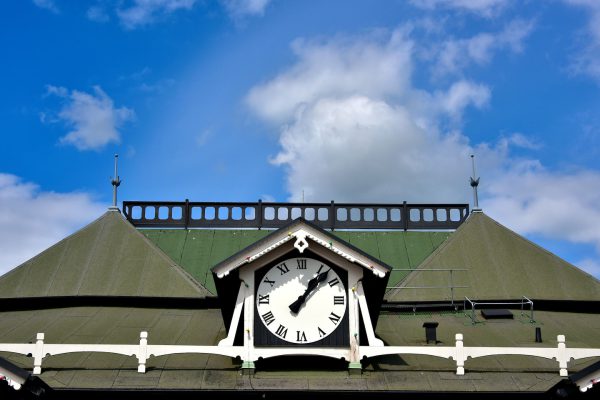 Old Ferry Station Clock in Helsingborg, Sweden - Encircle Photos