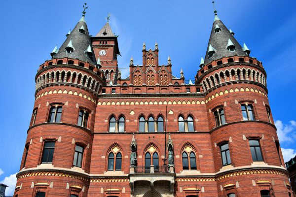 Town Hall Southern Facade in Helsingborg, Sweden - Encircle Photos