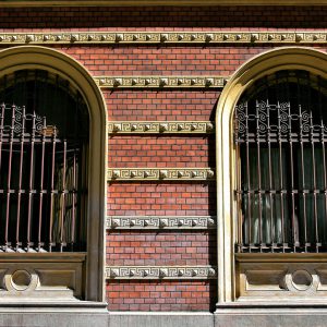 Arched Windows at Östergatan 32 in Malmö, Sweden - Encircle Photos