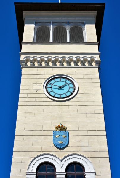 Central Station Clock Tower in Malmö, Sweden - Encircle Photos