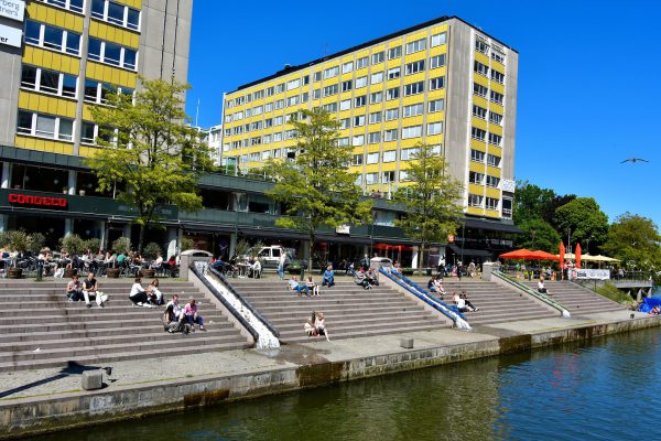 Quay from David Hall Bridge in Malmö, Sweden - Encircle Photos