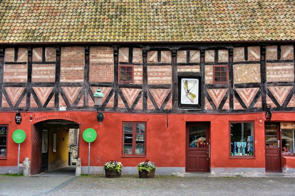 Hedmanska Gården Half-timbered Façade in Malmö, Sweden - Encircle Photos