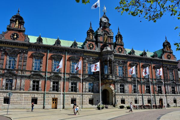 Rådhuset or Town Hall in Malmö, Sweden - Encircle Photos