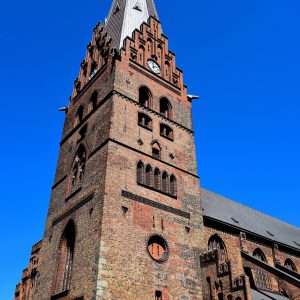 Sankt Petri Church’s Bell Tower in Malmö, Sweden - Encircle Photos