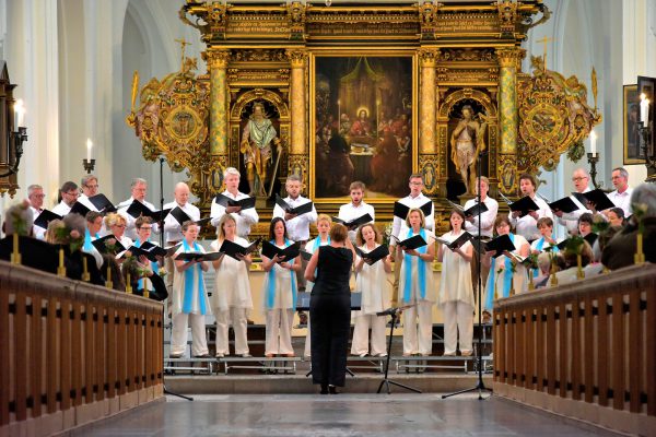 Choir Singing at Sankt Petri Church in Malmö, Sweden - Encircle Photos