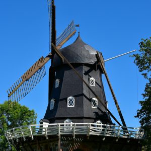 Slottsmöllan Windmill at Slottsträdgården in Malmö, Sweden - Encircle Photos
