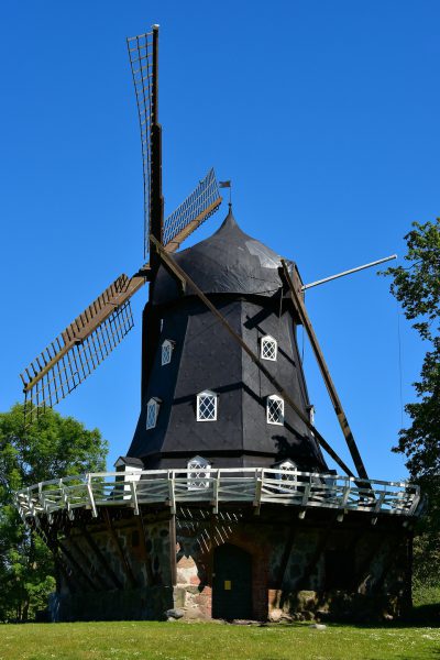 Slottsmöllan Windmill at Slottsträdgården in Malmö, Sweden - Encircle Photos