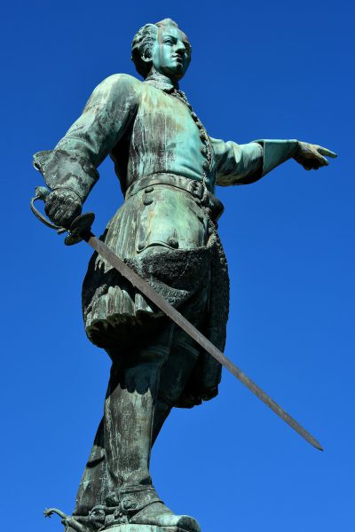 King Charles XII Statue in Stockholm, Sweden - Encircle Photos