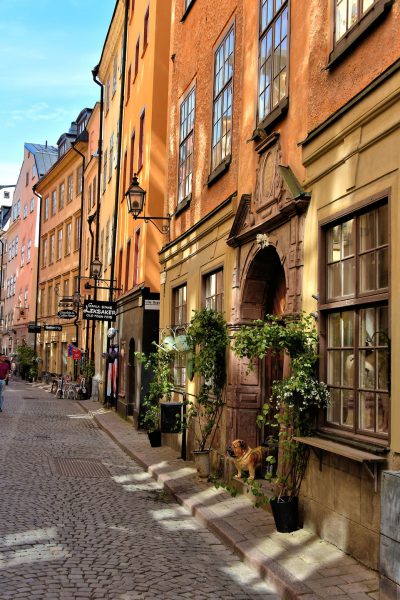 Number 37 Österlånggatan in Stockholm, Sweden - Encircle Photos