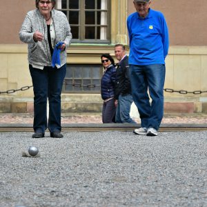 Seniors Playing Bocce in Stockholm, Sweden - Encircle Photos