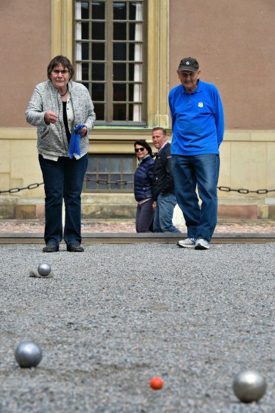 Seniors Playing Bocce in Stockholm, Sweden - Encircle Photos