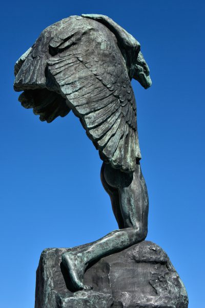 The Wings Statue by Milles in Stockholm, Sweden - Encircle Photos