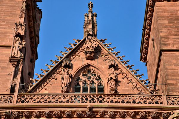 Basel Münster Pediment Statues in Basel, Switzerland - Encircle Photos