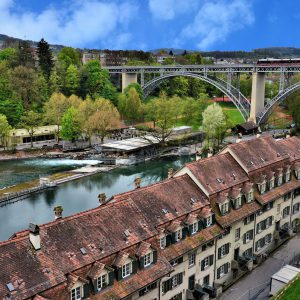 Scenic Western View of Bern, Switzerland - Encircle Photos