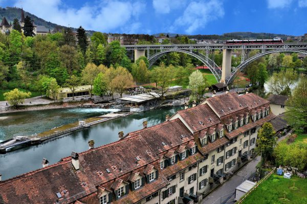 Scenic Western View of Bern, Switzerland - Encircle Photos